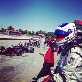 USF2000 testing at Mid Ohio with ArmsUp Motorsports